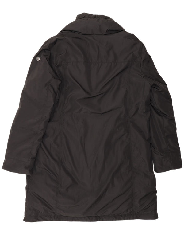 Cappotto imbottito da donna Post Card UK 18 XL Nero poliestere invernale