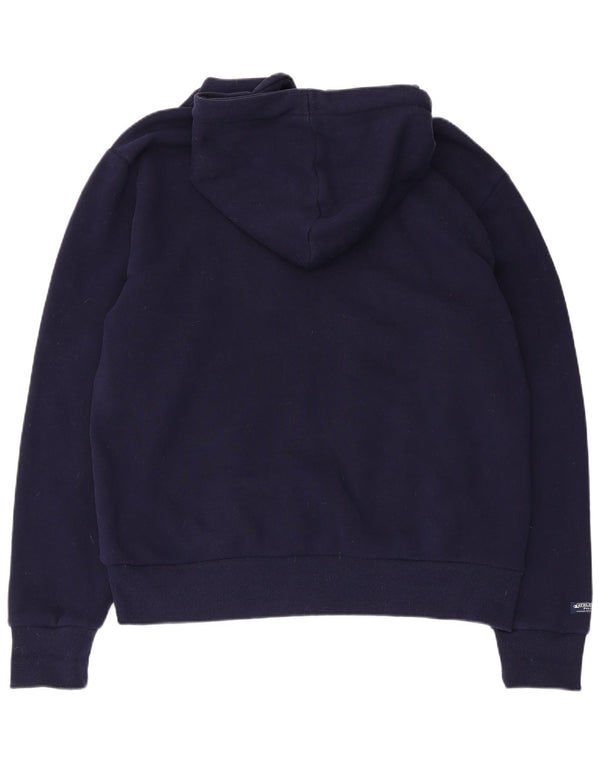 Felpa con cappuccio grafica da uomo Superdry 2XL cotone blu navy