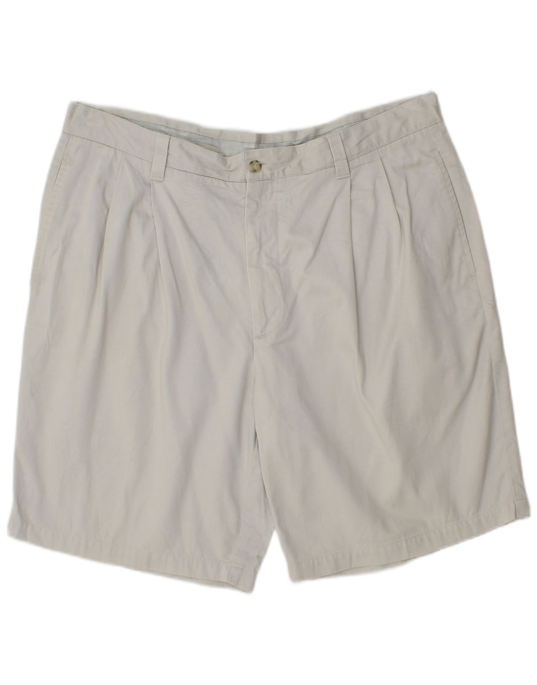 DOCKERS Pantaloncini chino con pegging da uomo W38 XL in cotone grigio