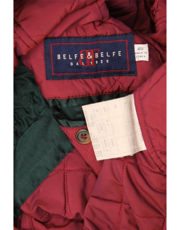 Giacca a vento con cappuccio da uomo Belfe & Belfe IT 48 Poliestere verde medio