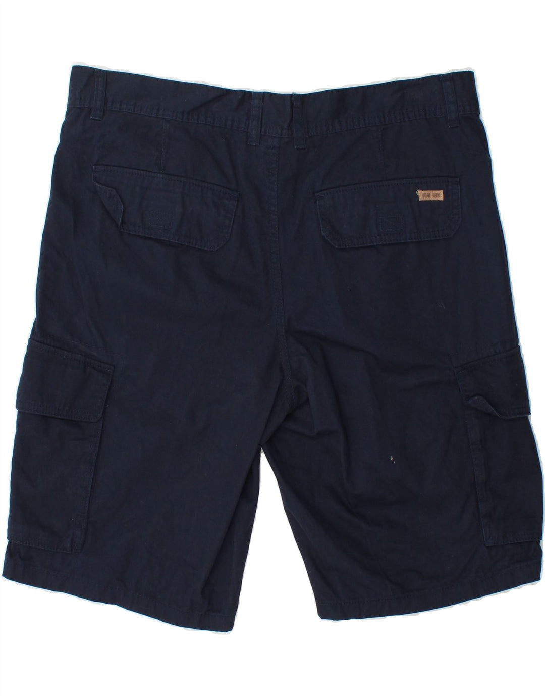 VINTAGE Mens Cargo Shorts IT 54 2XL W38  Navy Blue Cotton Vintage Vintage and Second-Hand Vintage from Messina Hembry 