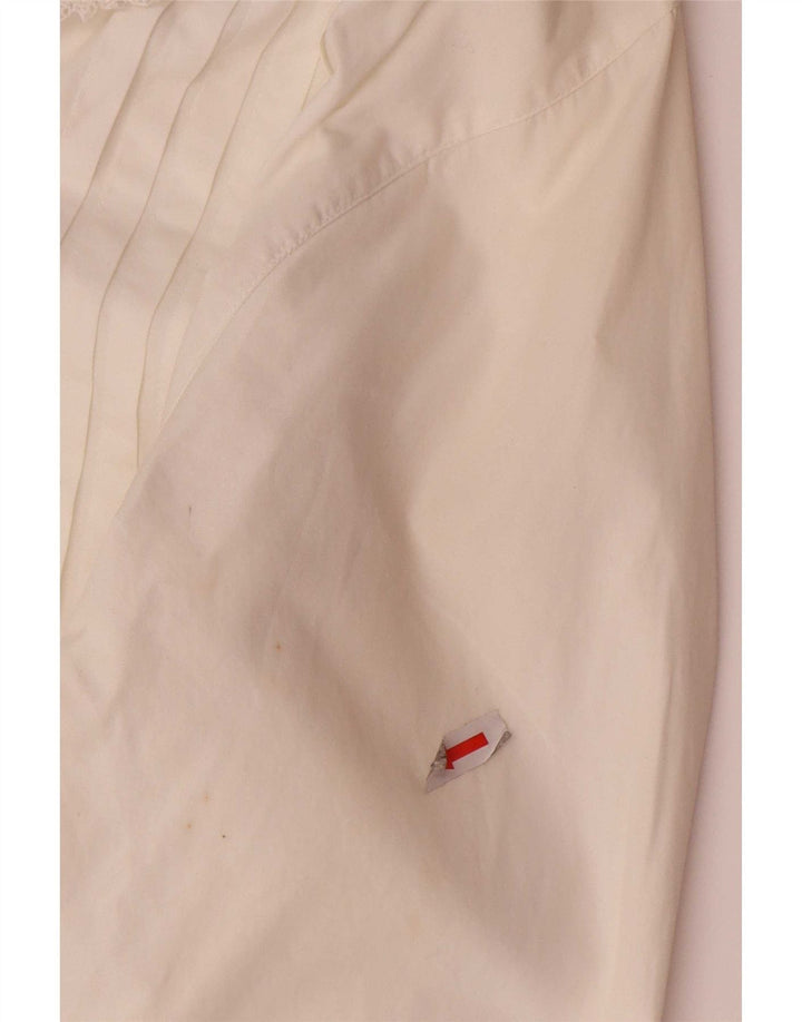 Camicia da smoking da donna Benetton UK 12 Medium White