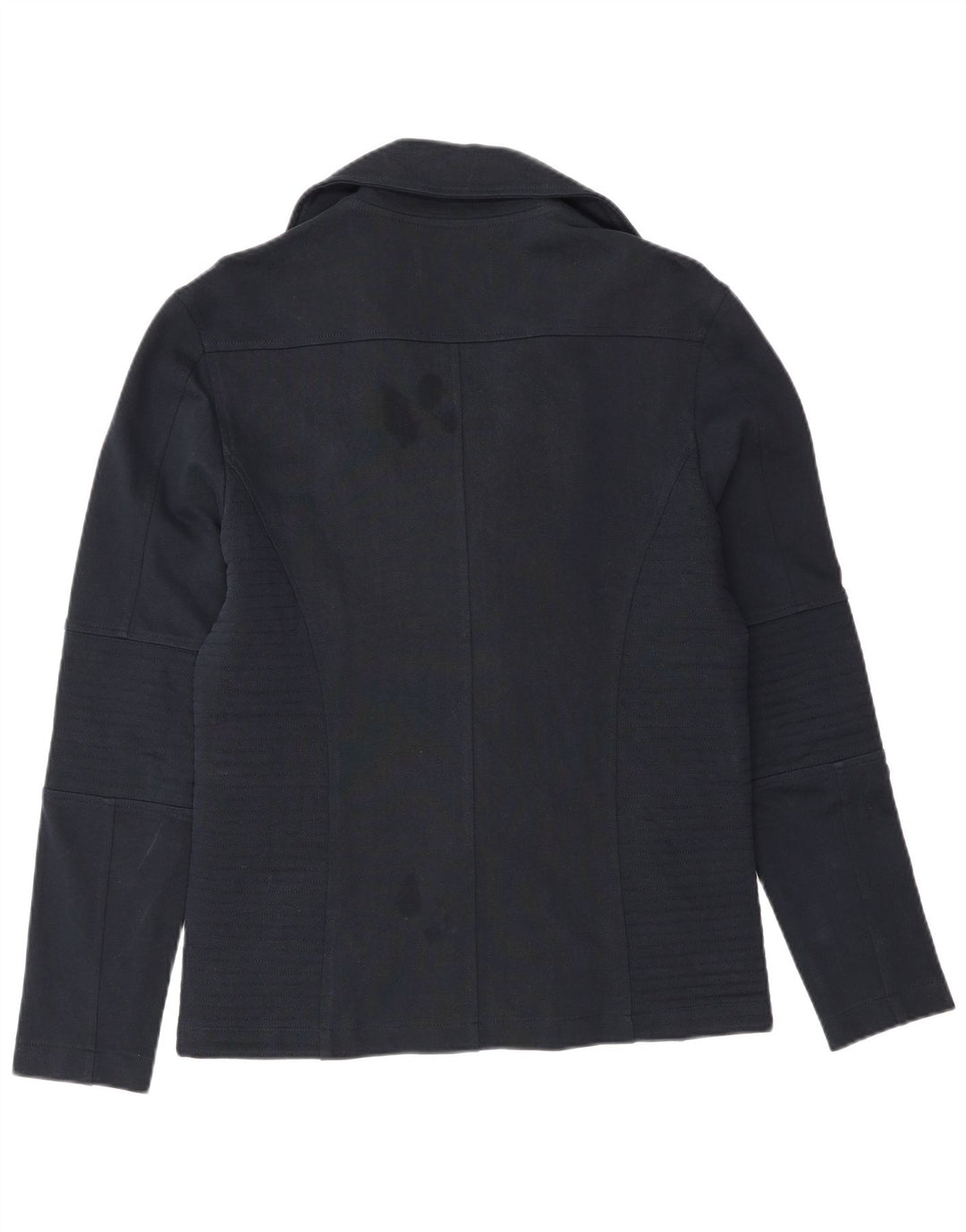 Giacca da motociclista da uomo Zara UK 38 cotone blu navy medio