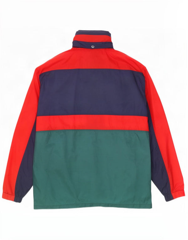Giacca antipioggia da uomo con cappuccio Concerto UK 44 2XL Colourblock multicolore
