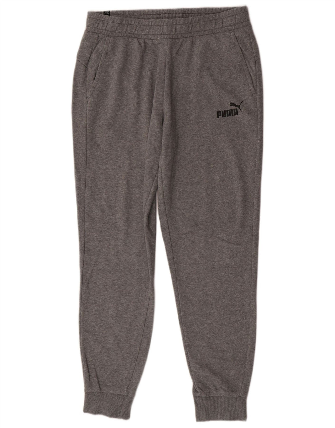 Pantaloni da tuta da uomo Puma Joggers grandi in cotone chiazzato grigio