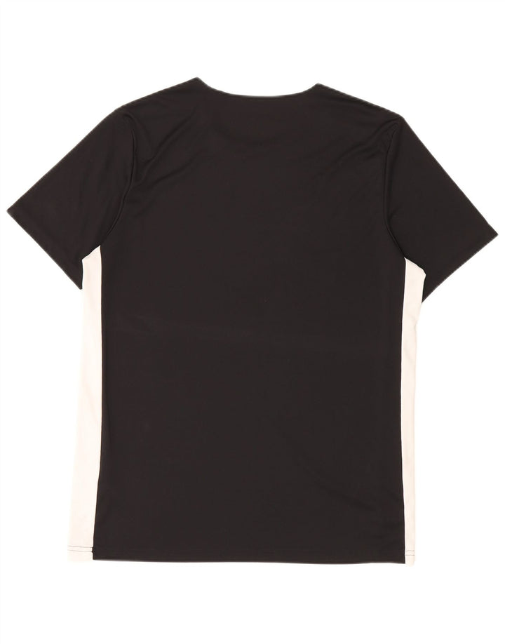 T-shirt Adidas Aeroready da uomo, grande, in poliestere color block nero