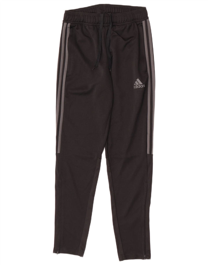 Pantaloni da tuta Adidas Aeroready da uomo piccoli in poliestere nero