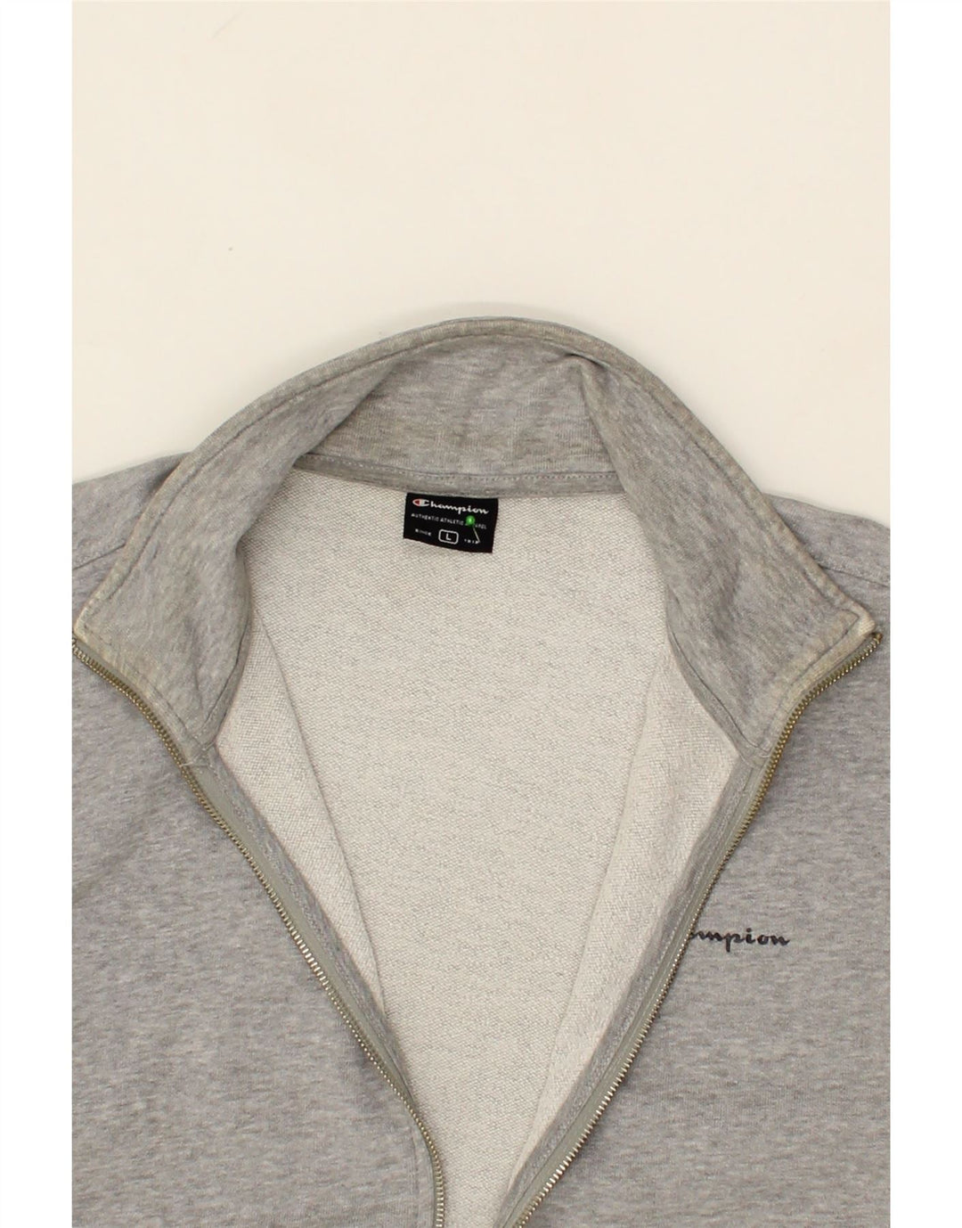 CHAMPION Mens Tracksuit Top Jacket Large Grey Vintage Champion and Second-Hand Champion from Messina Hembry 