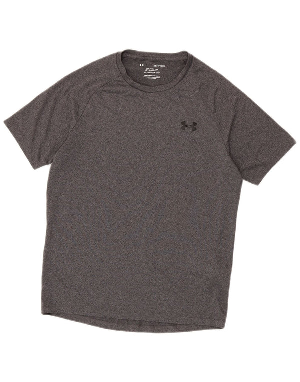 Maglietta da uomo Under Armour XS grigia in poliestere