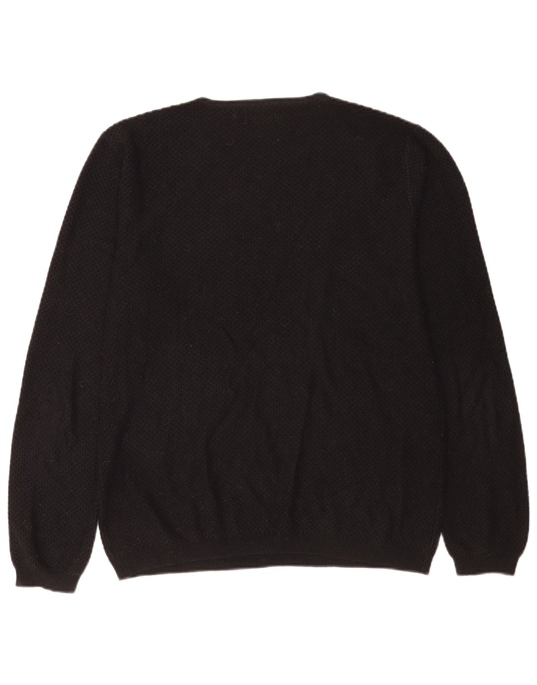 Maglione maglione girocollo da uomo Zara grande nero