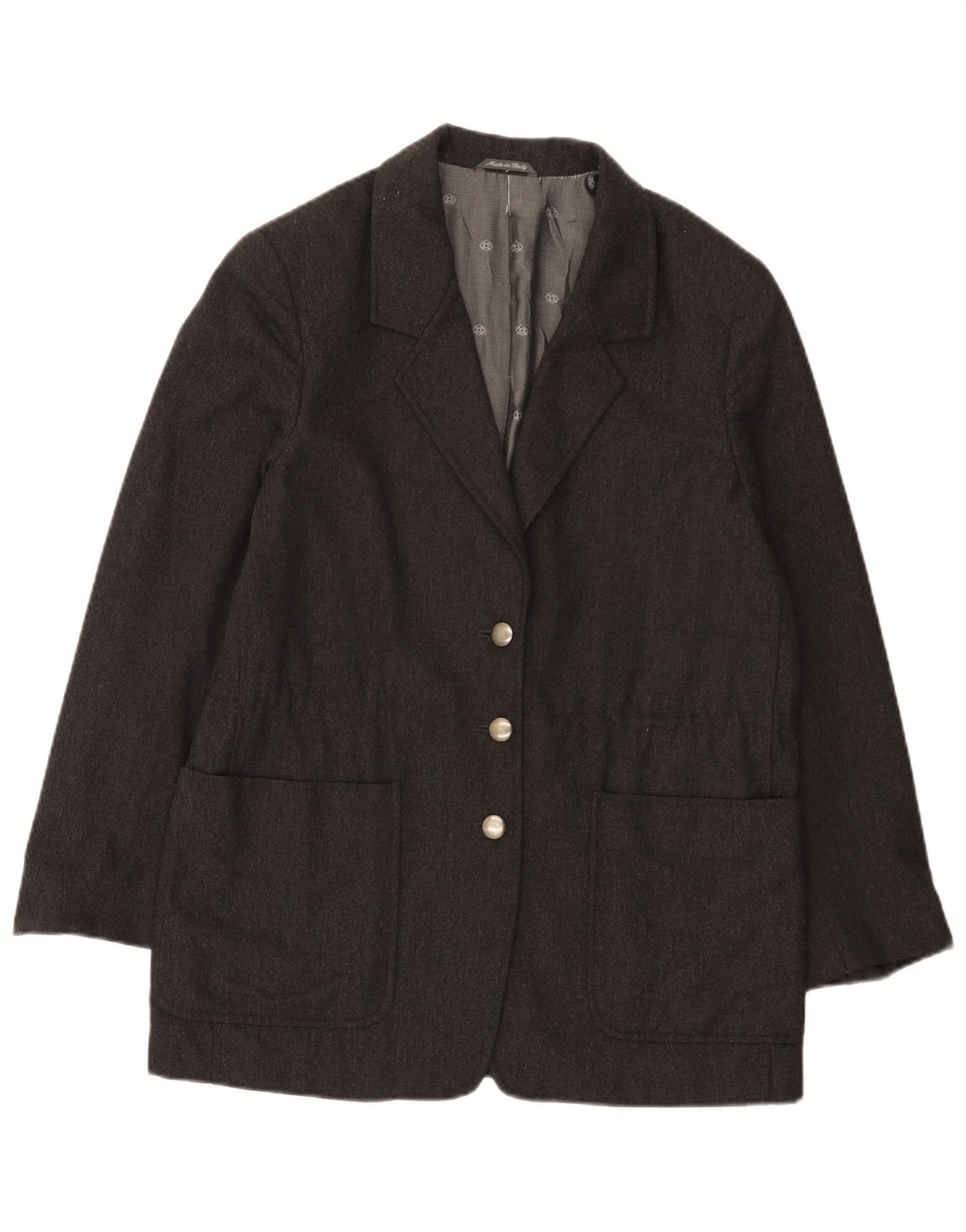 Giacca blazer a 3 bottoni da donna Penny Black IT 42 Lana grigio medio