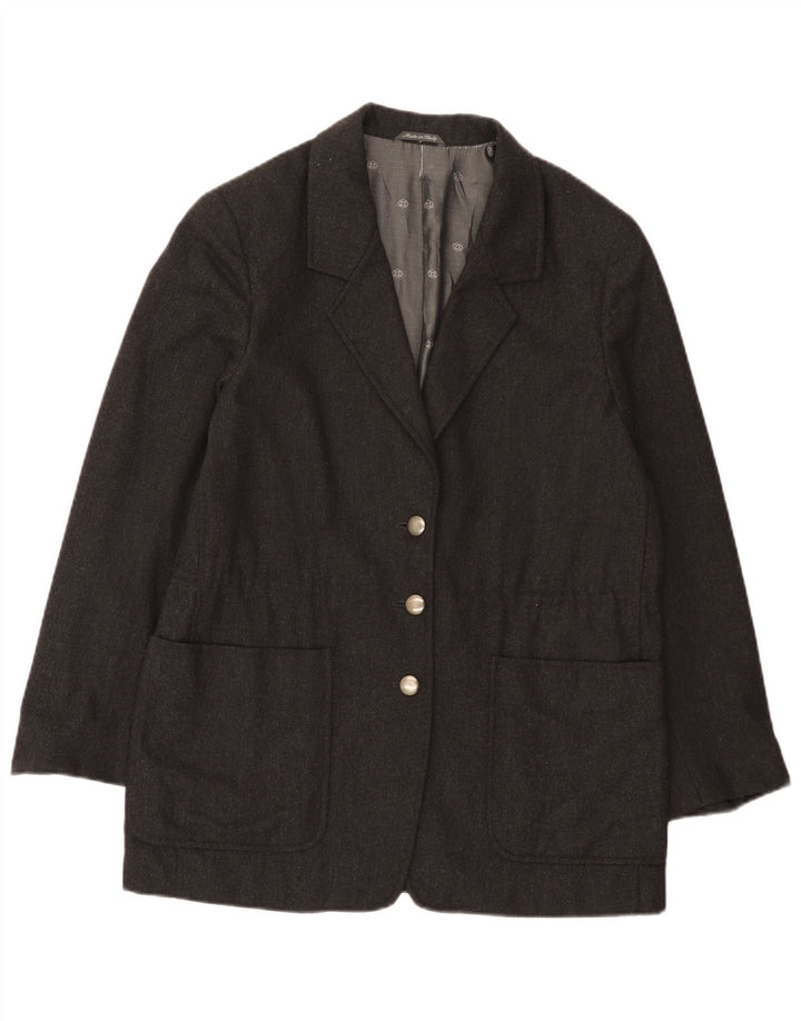 Giacca blazer a 3 bottoni da donna Penny Black IT 42 Lana grigio medio