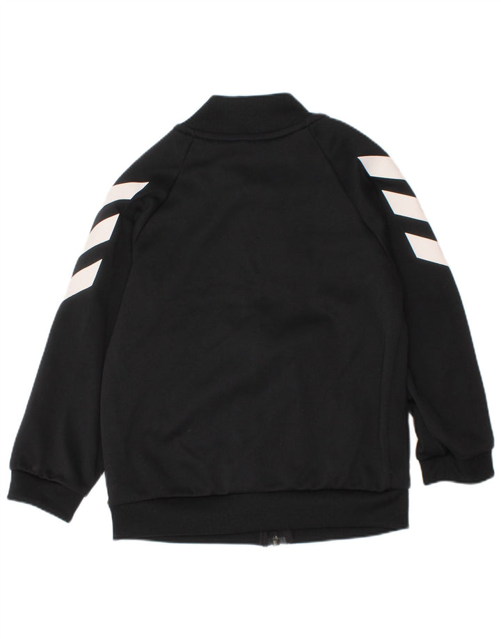 Giacca da tuta da ragazzo Adidas 2-3 anni in poliestere color block nero
