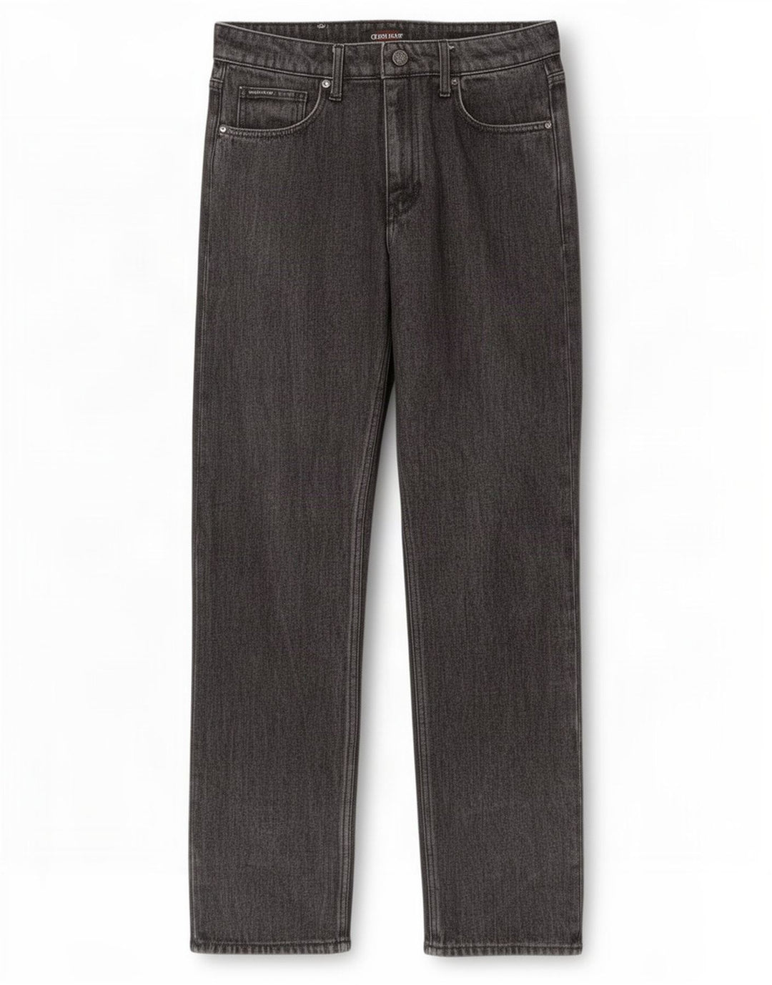 Jeans dritti da uomo Guess W32 L32 cotone nero