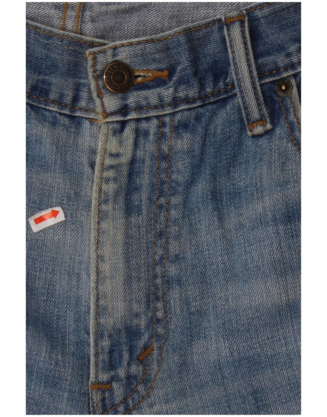 LEVI'S Jeans dritti da uomo 514 W34 L32 cotone blu