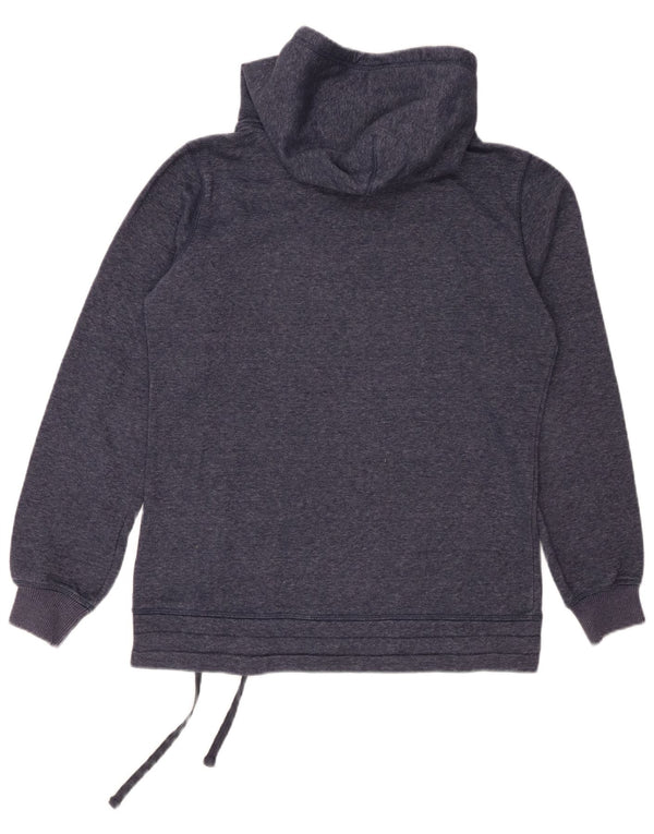 Maglione con cappuccio grafico da donna CHAMPION UK 16 Large Blu Navy