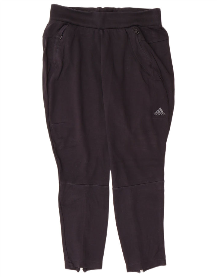 Pantaloni da tuta da donna ADIDAS UK 14 medio blu navy