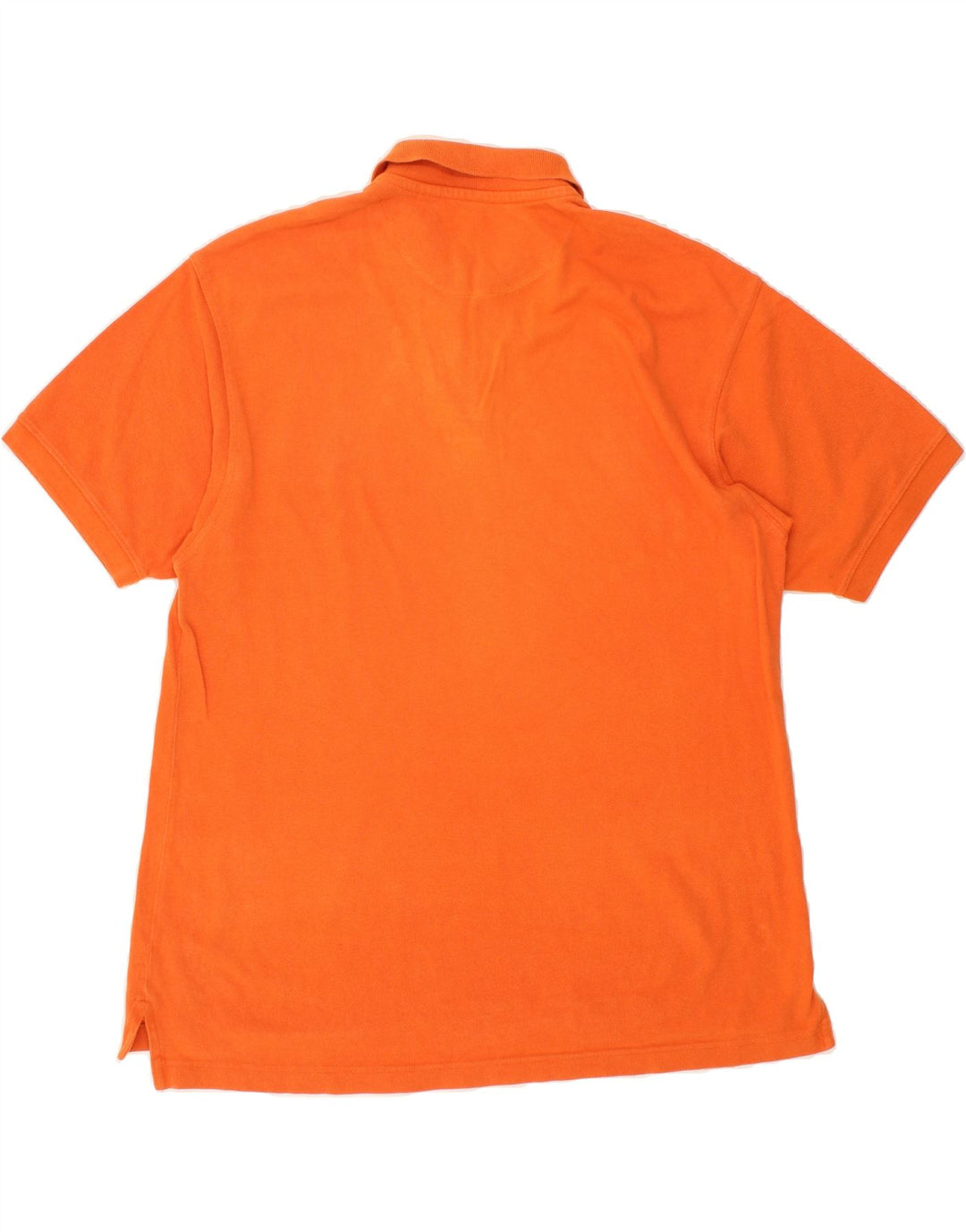 GAP Mens Polo Shirt Large Orange Cotton Vintage Gap and Second-Hand Gap from Messina Hembry 