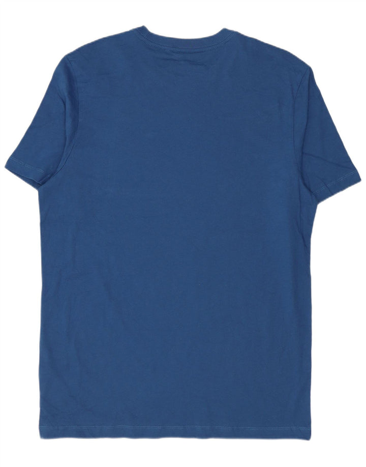 T-shirt da uomo Nike Top in cotone blu medio