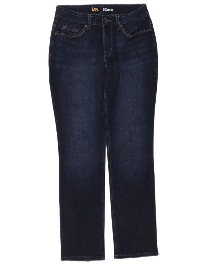 Jeans dritti da donna Lee W28 L30 Blu navy