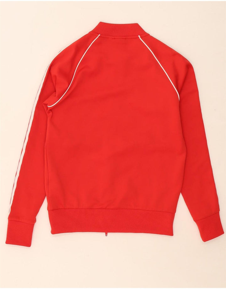 Giacca da ginnastica da uomo ADIDAS piccola rossa in cotone