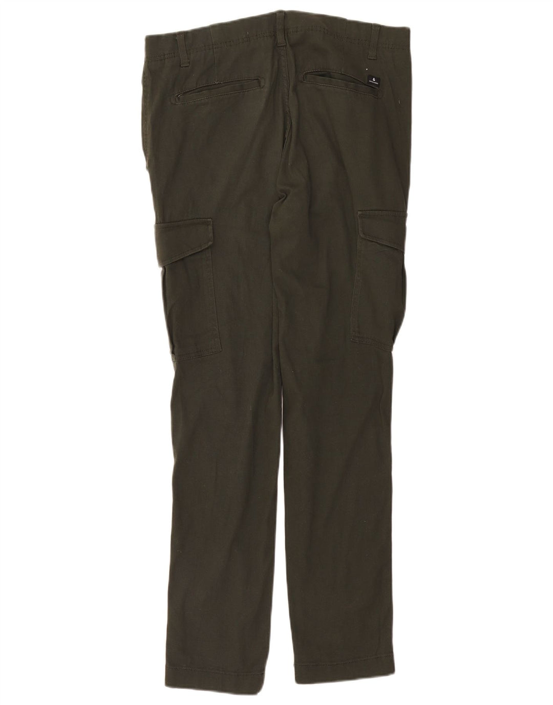 Pantaloni cargo slim da uomo Jack & Jones W33 L32 cotone verde