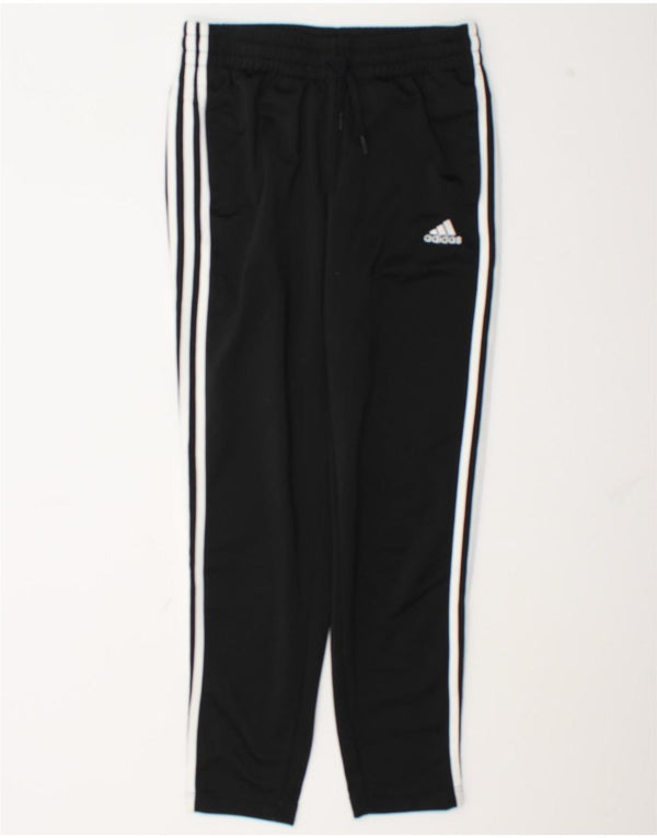 Pantaloni della tuta Adidas Primegreen da donna UK 8/10 Small Black Colourblock