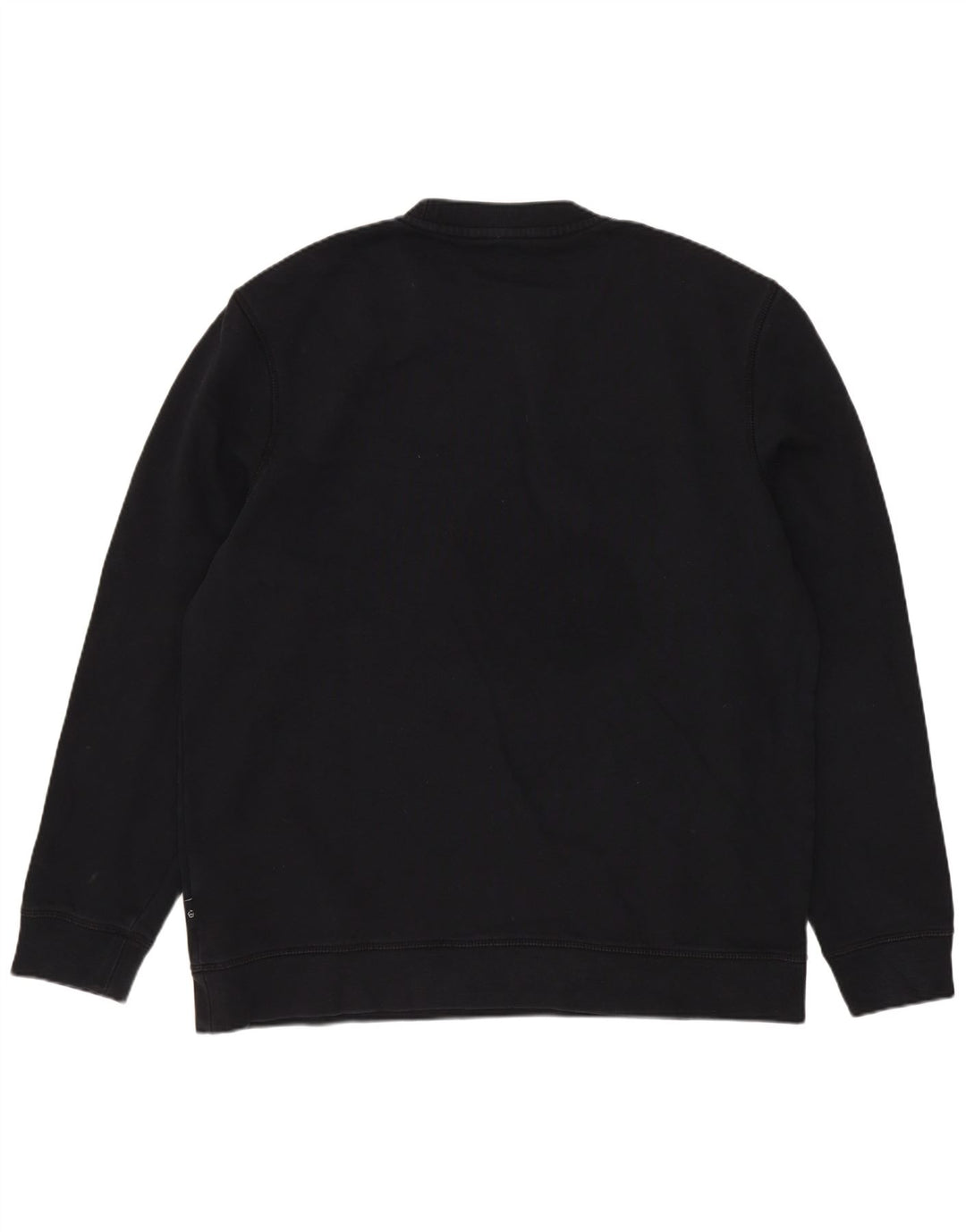 Felpa da uomo Ted Baker maglione taglia 4 grande cotone nero