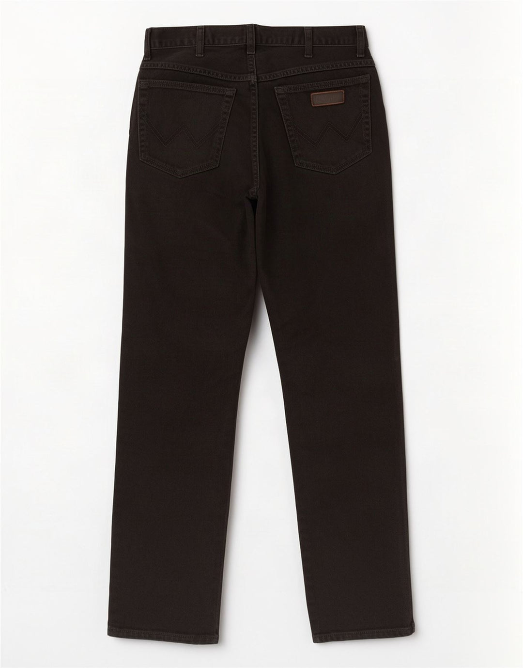 Jeans dritti da uomo Wrangler Texas W32 L32 cotone nero