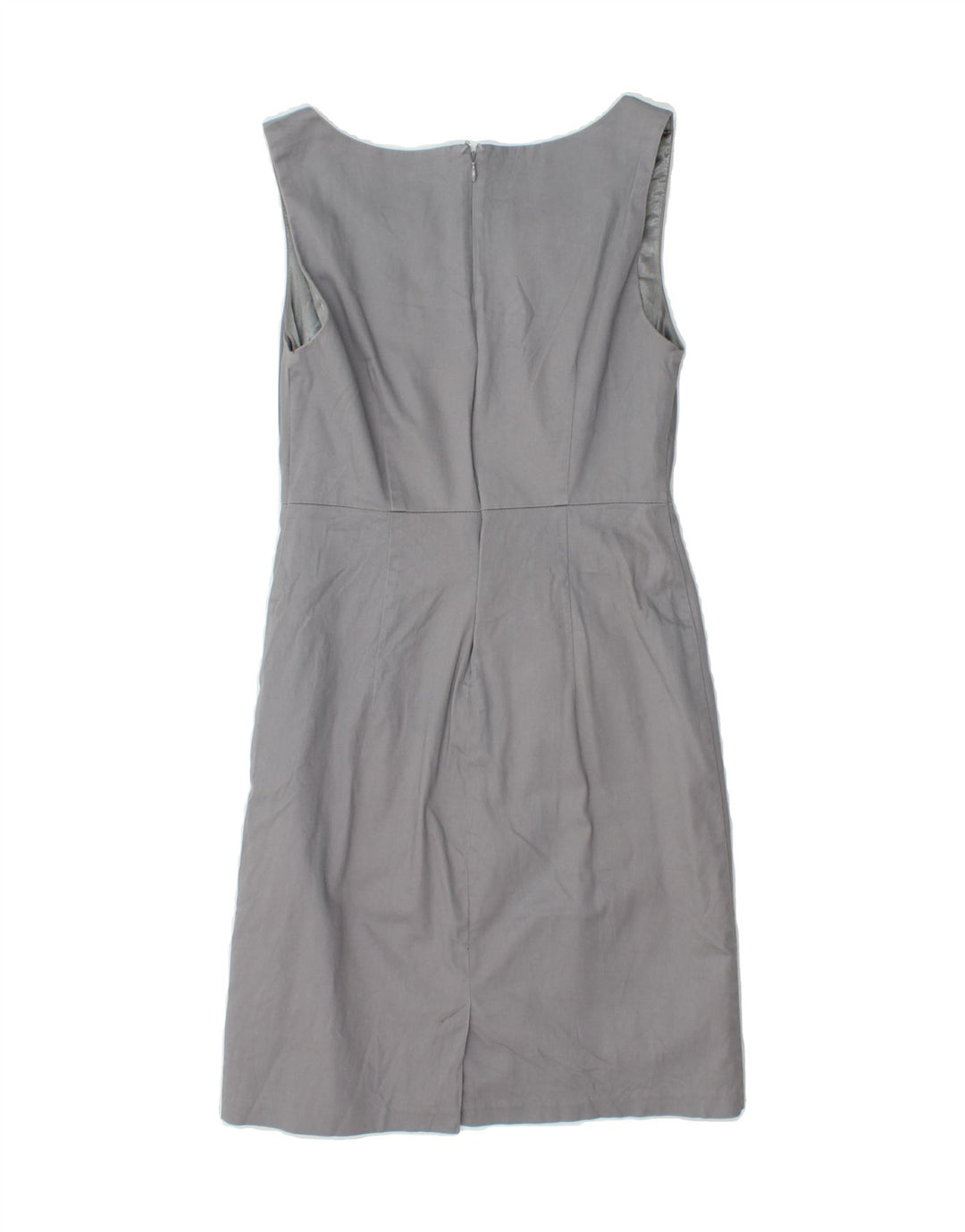 MOSSIMO Womens Sleeveless Sheath Dress US 6 Medium Grey Cotton Vintage Mossimo and Second-Hand Mossimo from Messina Hembry 