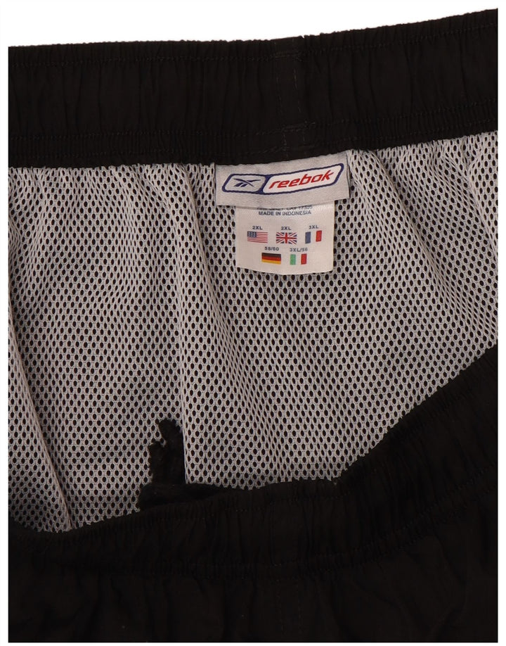 Pantaloncini sportivi REEBOK da uomo 2XL nylon nero