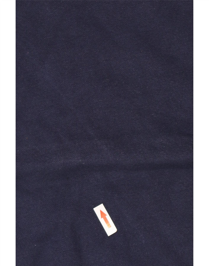 Felpa da uomo Nike Maglione grande in cotone blu navy