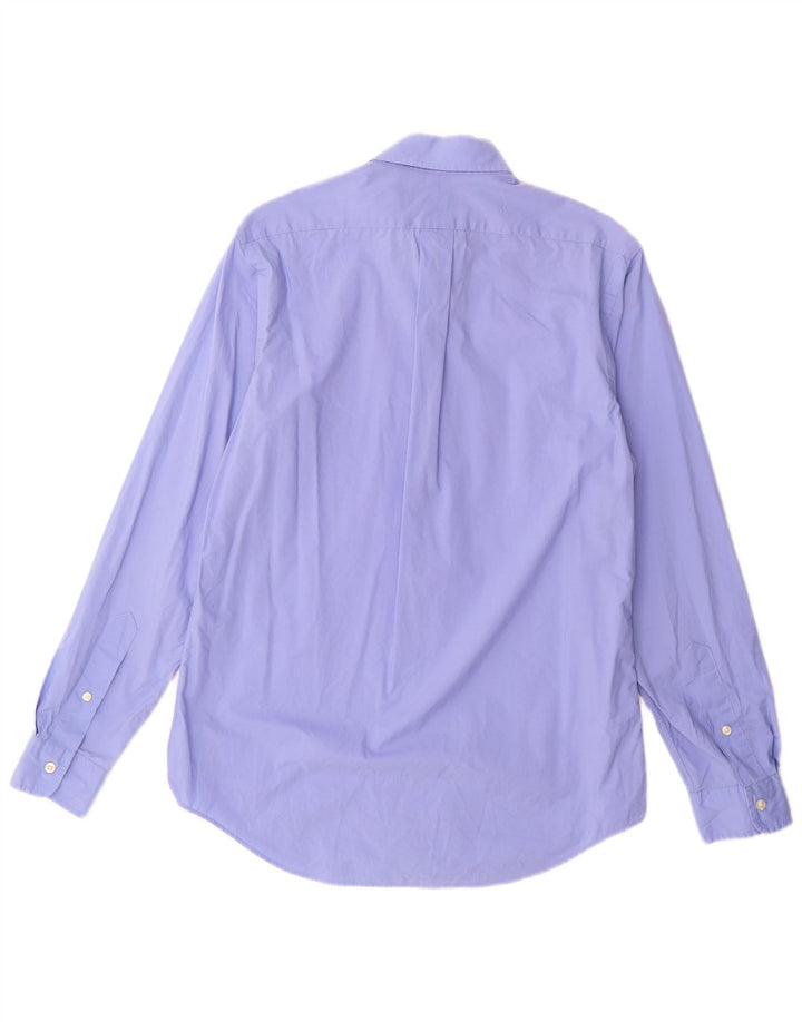 RALPH LAUREN Camicia Uomo Piccola Blu Cotone