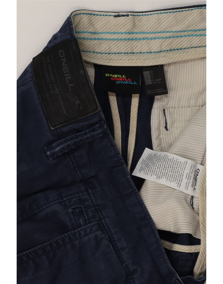Pantaloncini chino da uomo O'NEILL W32 cotone blu navy medio