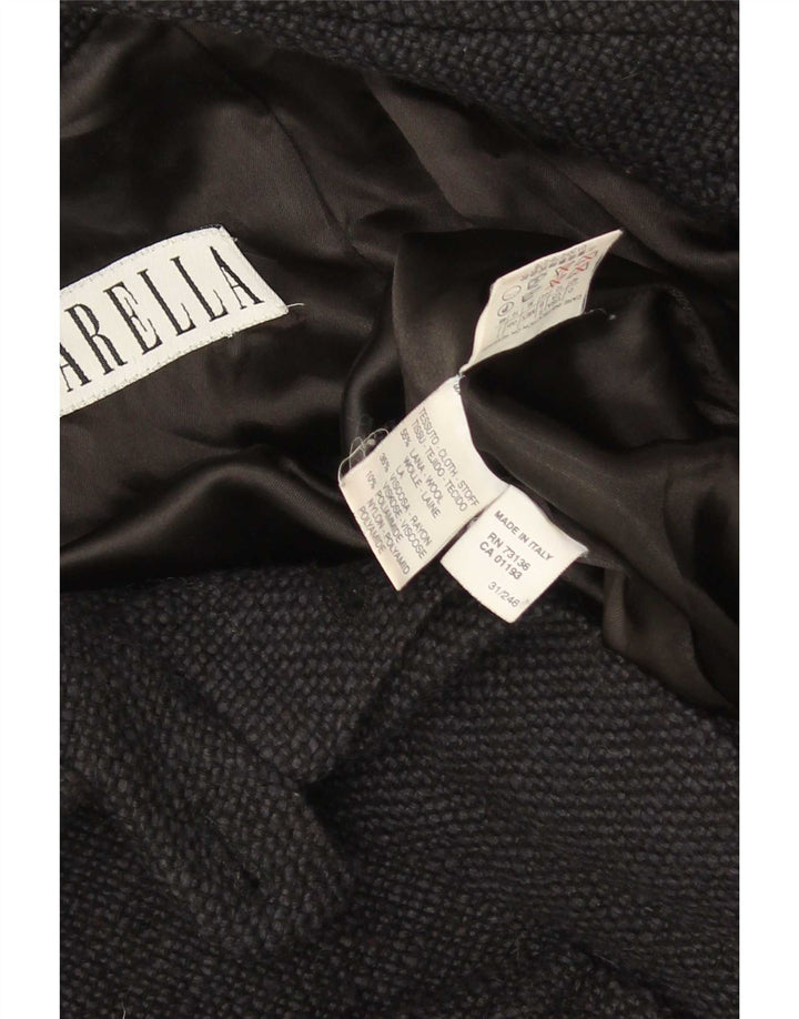 Soprabito da donna Marella UK 16 grande lana blu navy