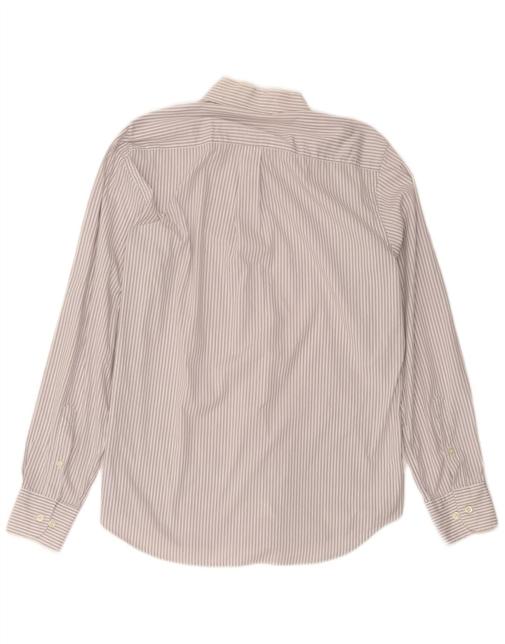 Camicia Uomo Armata Di Mare IT 48 Gessato Medio Bianco