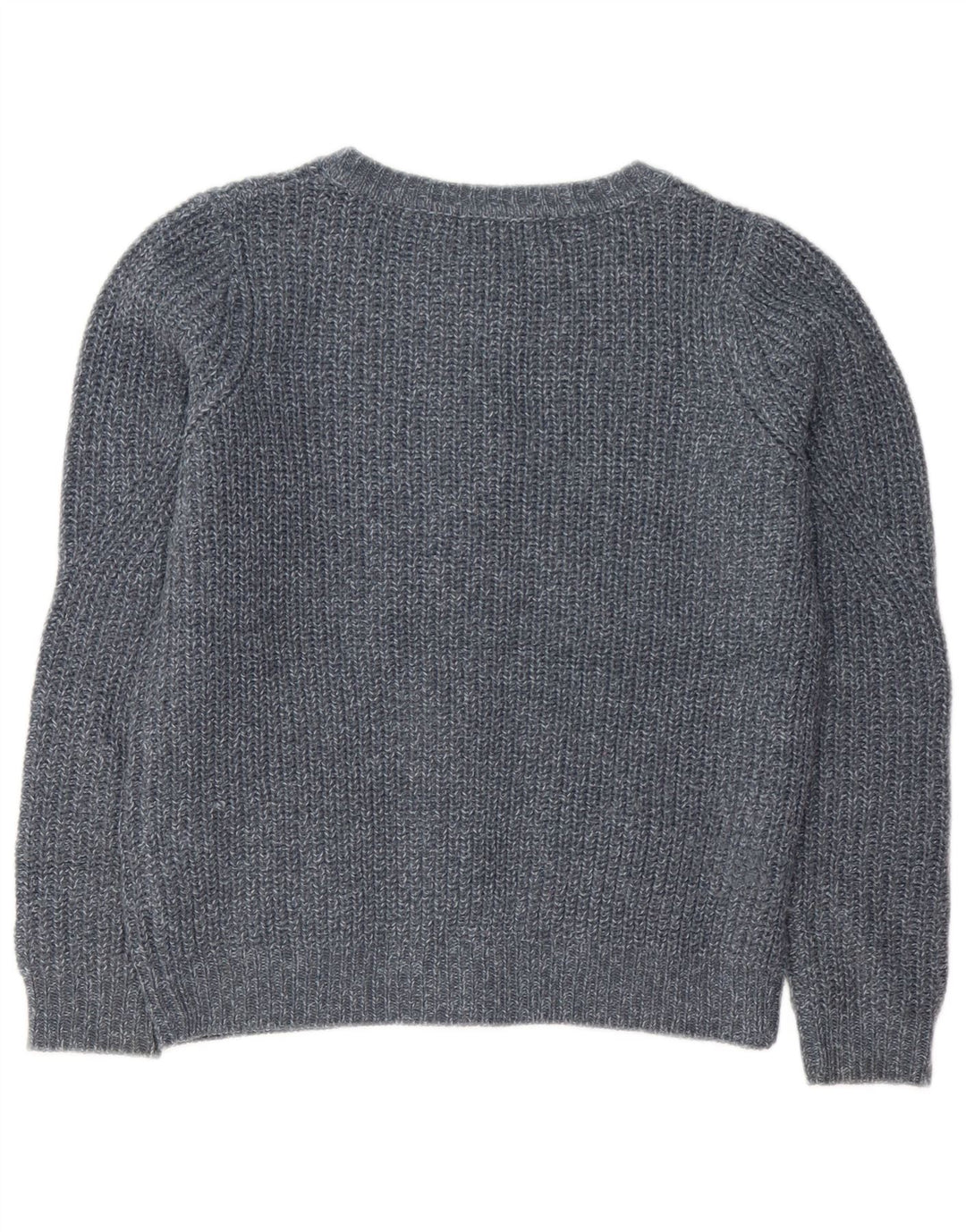 Maglione cardigan da donna Marks & Spencer UK 10 Piccolo acrilico chiazzato grigio