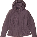 WOOLRICH Womens Hooded Windbreaker Jacket UK 18 XL Purple Polyester Vintage Woolrich and Second-Hand Woolrich from Messina Hembry 