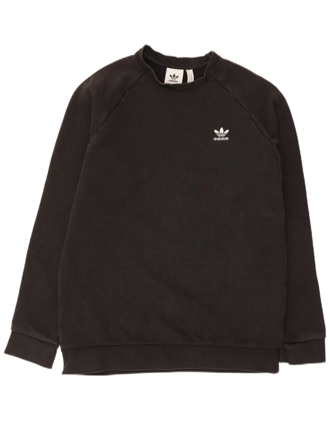 Felpa Adidas Uomo Maglione Medio Nero Cotone