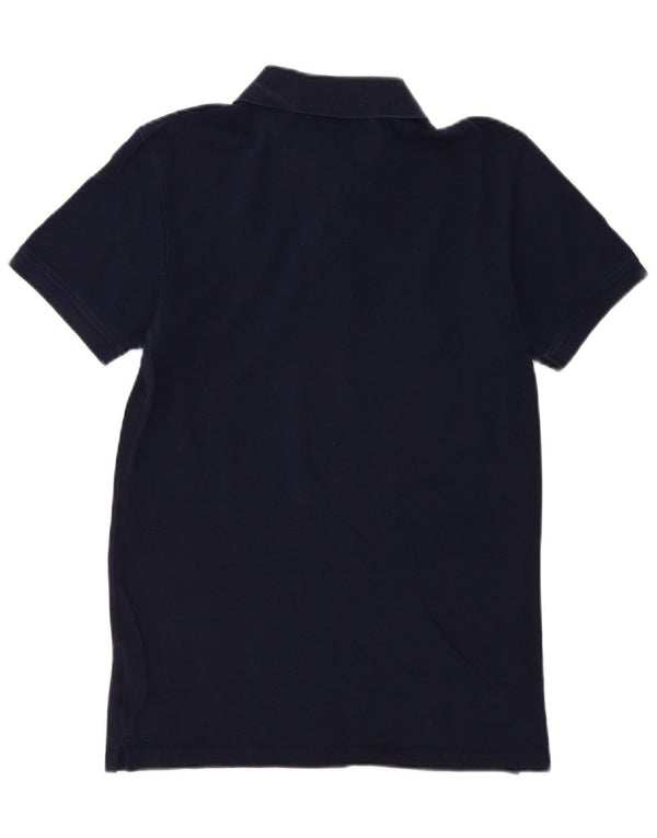 Polo da uomo Lyle & Scott piccola in cotone blu navy