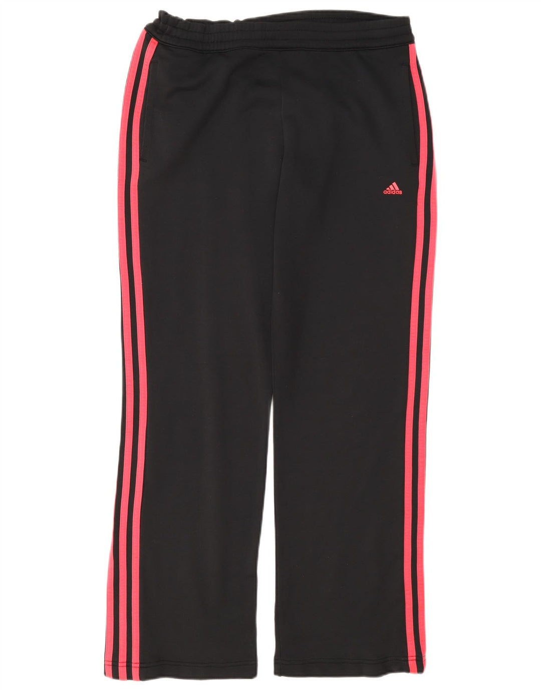 Pantaloni da tuta da donna Adidas UK 12 Medium Nero Poliestere