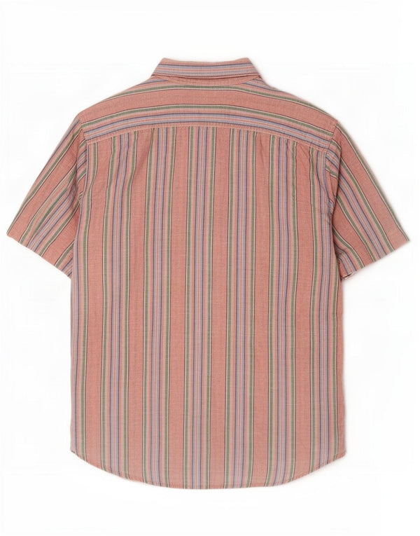 Camicia a maniche corte standard da uomo Levi's piccola in lino a righe rosa