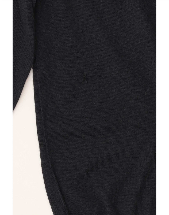 Liu Jo Uomo Maglione Girocollo Maglione Piccolo Blu Navy Lana