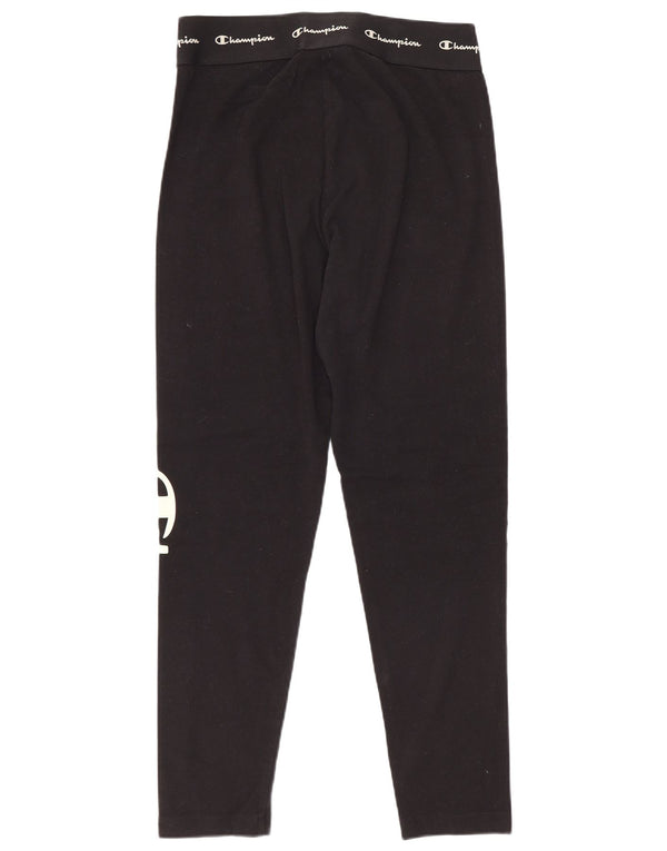 Leggings grafici da donna Champion UK 12 cotone nero medio