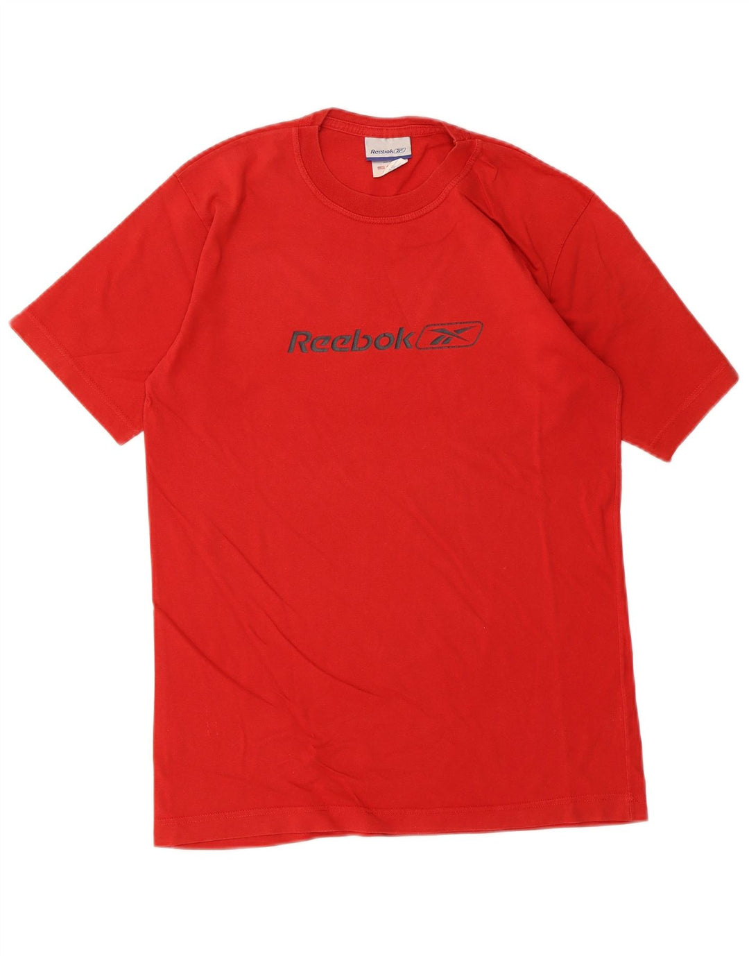 T-shirt grafica da uomo Reebok Top Small in cotone rosso