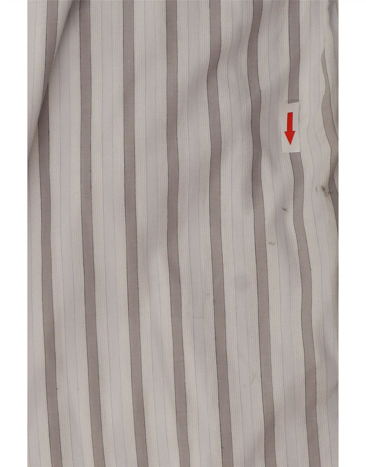 Camicia da uomo BKE XL in cotone a righe blu