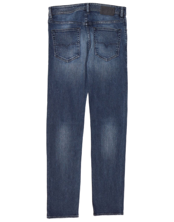 DIESEL Jeans da uomo affusolati slim regolari Buster W29 L32 Blu