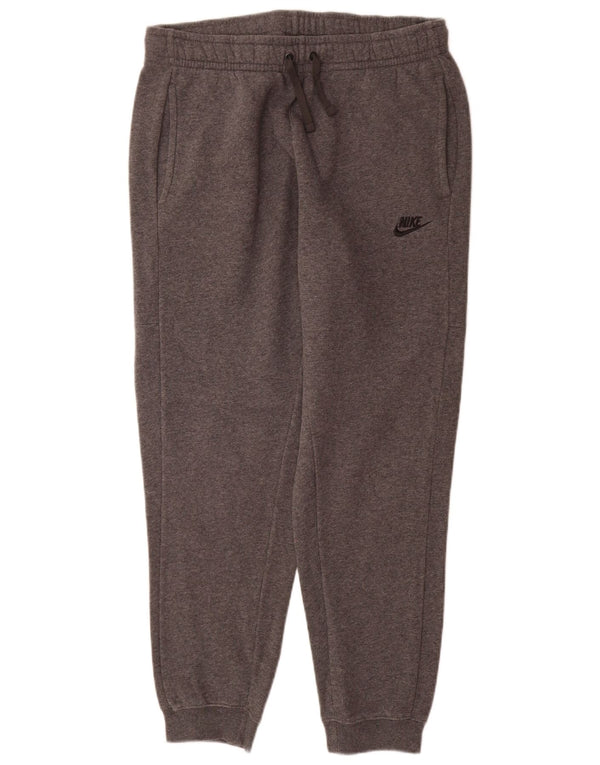 Pantaloni da tuta da uomo Nike Joggers in cotone chiazzato grigio medio