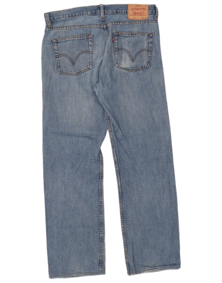 Levi's Uomo 751 Jeans dritti W33 L30 Cotone Blu