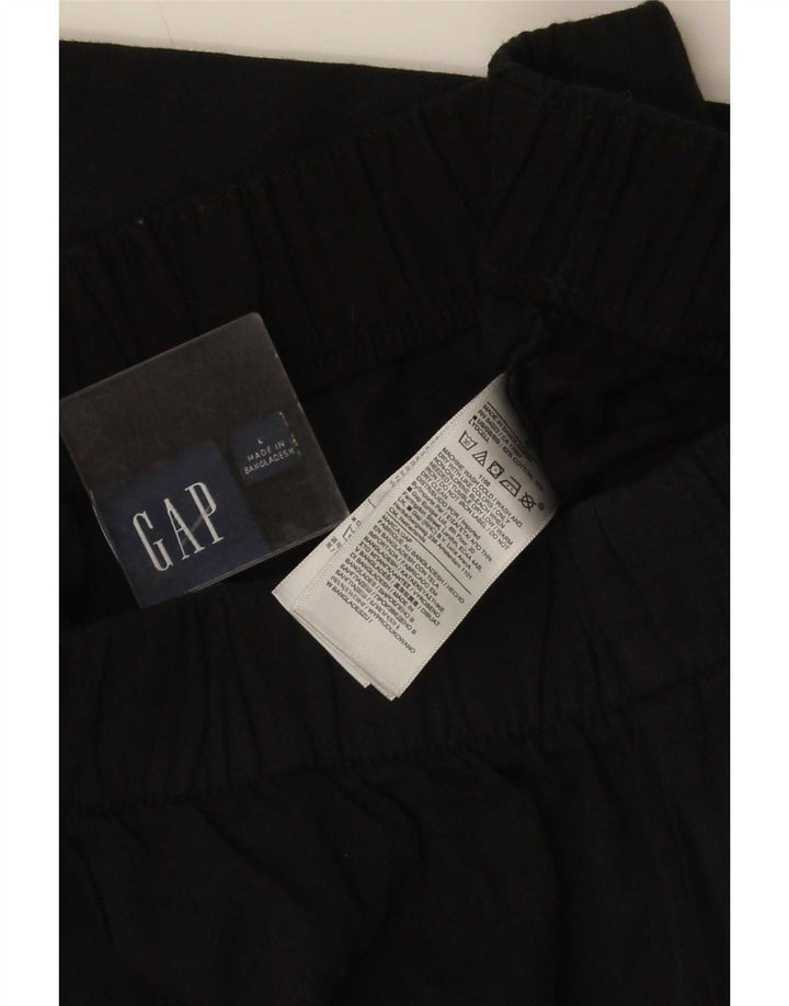 Pantaloni cargo dritti da donna Gap grandi W34 L29 cotone nero